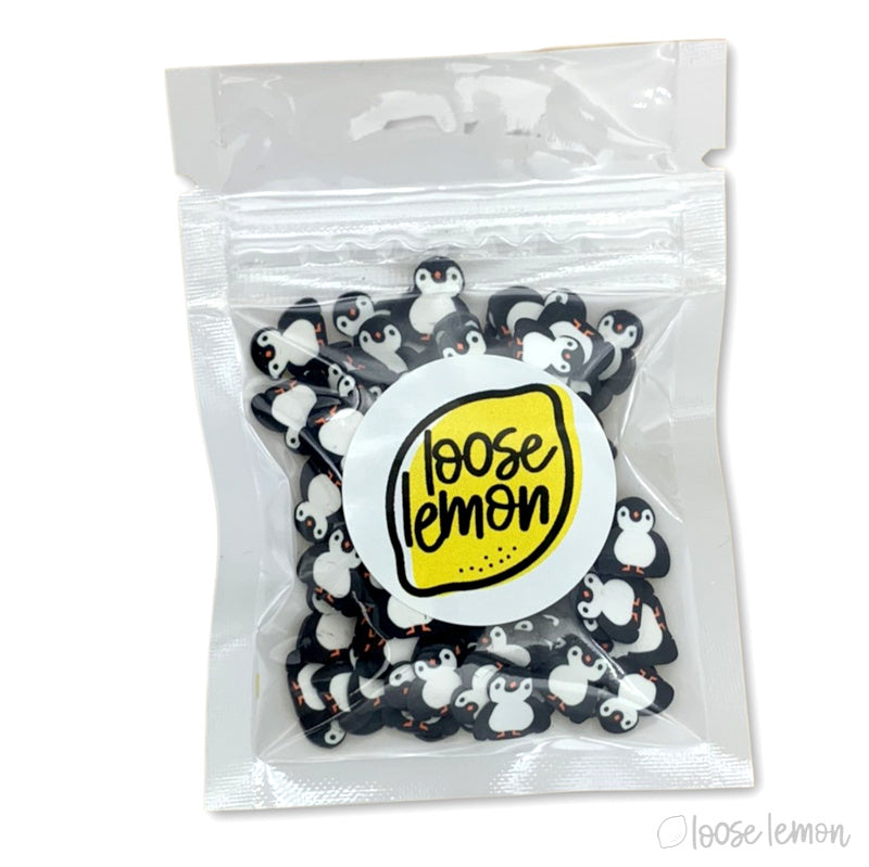 10Mm Clay Sprinkles | Penguins