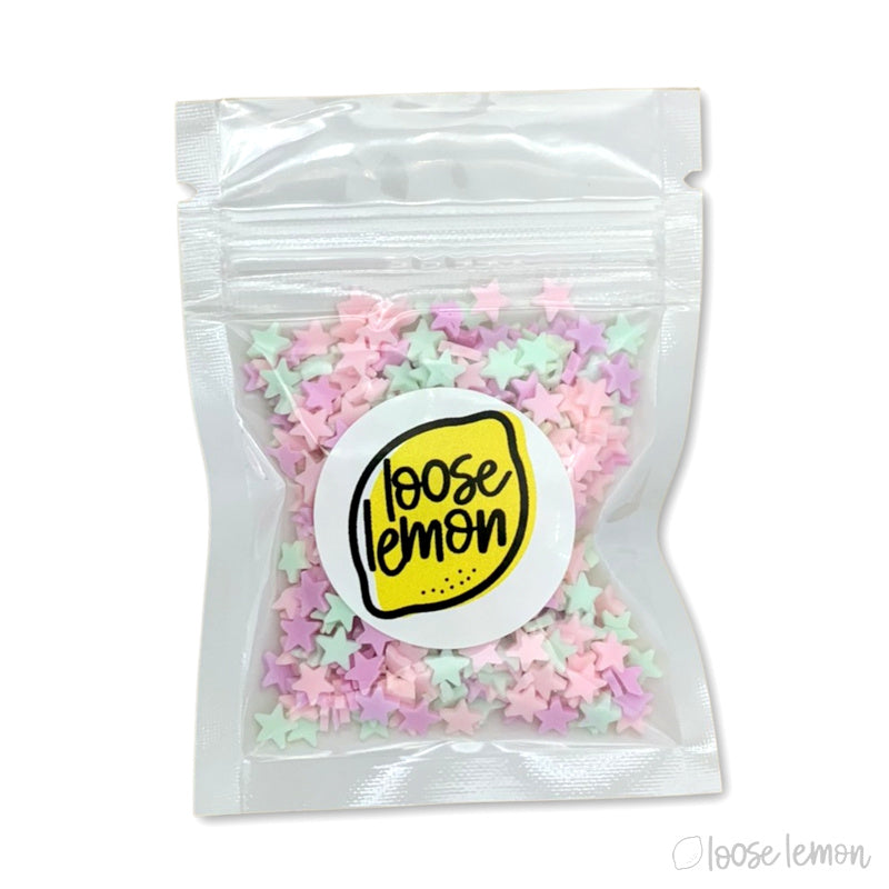 Clay Sprinkles | Pastel Stars