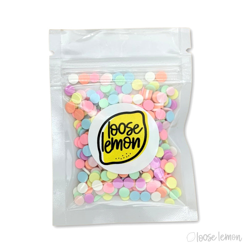 Clay Sprinkles | Pastel Rounds