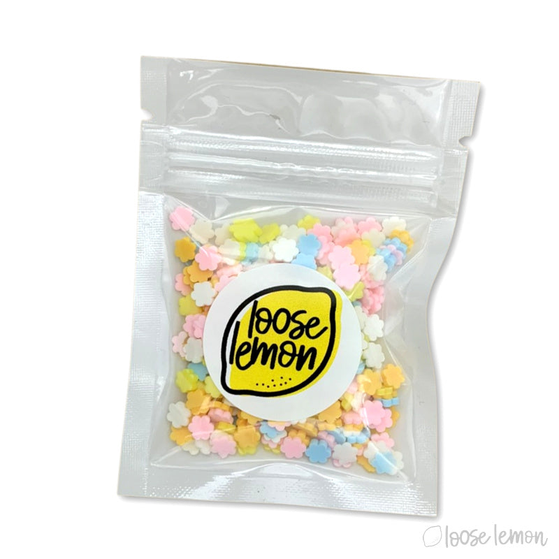 Clay Sprinkles | Pastel Flowers
