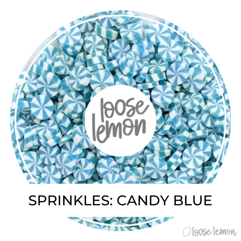 Clay Sprinkles | Candy Blue