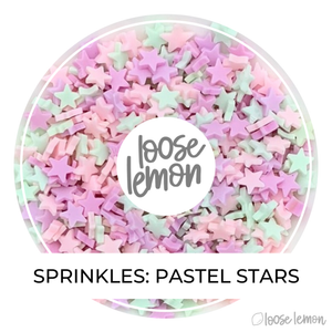 Clay Sprinkles | Pastel Stars