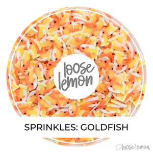 Clay Sprinkles | Goldfish (Orange)