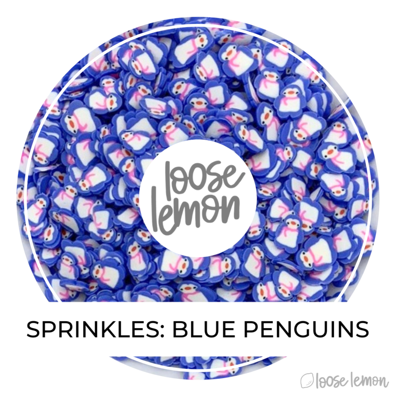 Clay Sprinkles | Blue Penguins