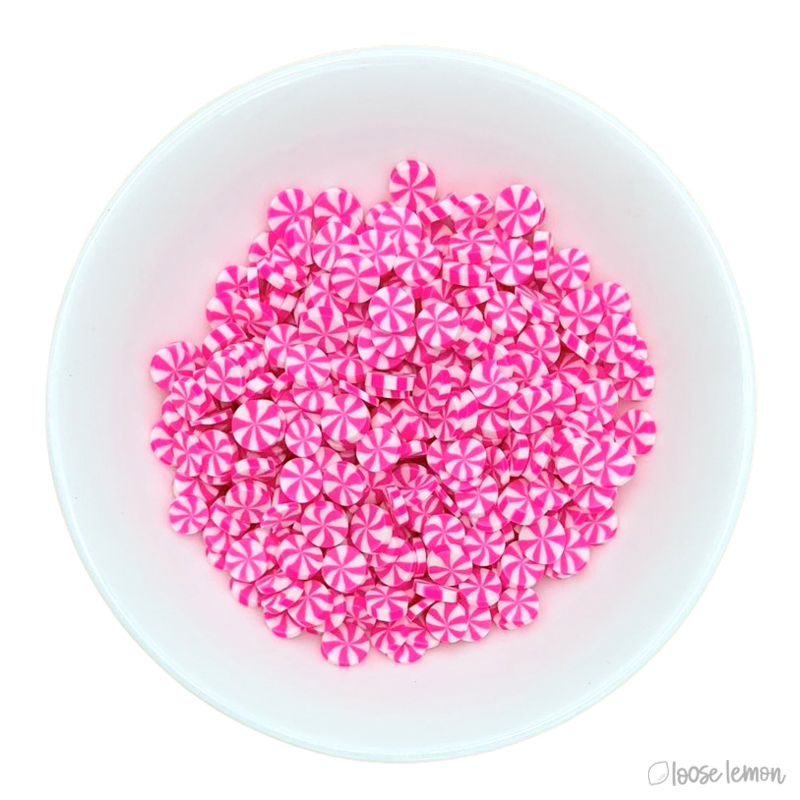 Clay Sprinkles | Candy Hot Pink