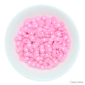 Clay Sprinkles | Pink Flowers