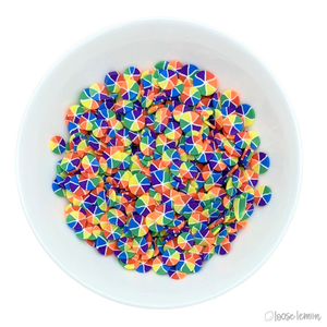 Clay Sprinkles | Rainbow Wheel