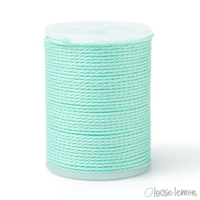 Waxed Cord | 10M Roll | Mint