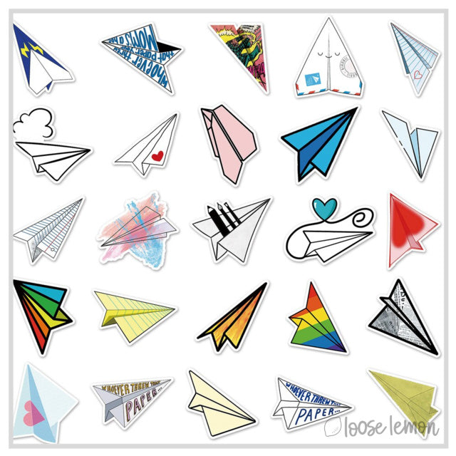 50 Sticker Set | Planes