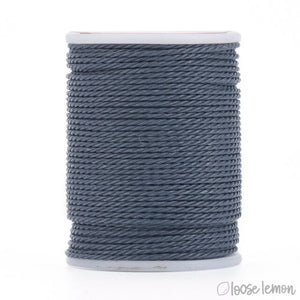 Waxed Cord | 10M Roll | Slate